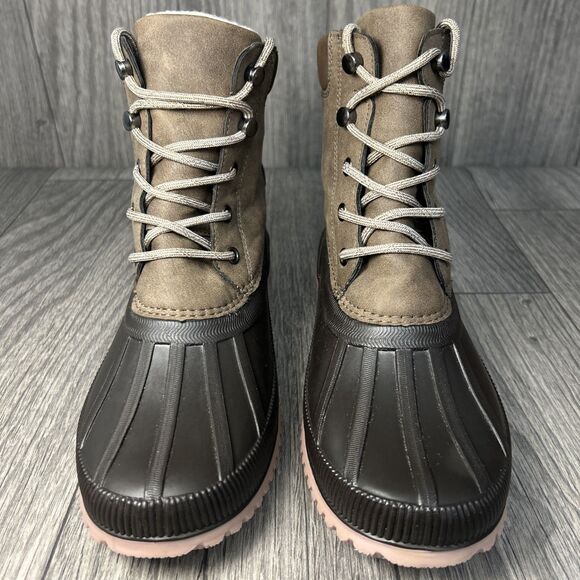 Alpine Woods Harper II Duck Boots Men’s 10M Waterproof Faux Fur Lined Winter main image 4